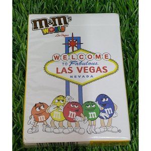 2004 M & M's World Las Vegas Nevada Playing Cards Collection 816906 Sealed